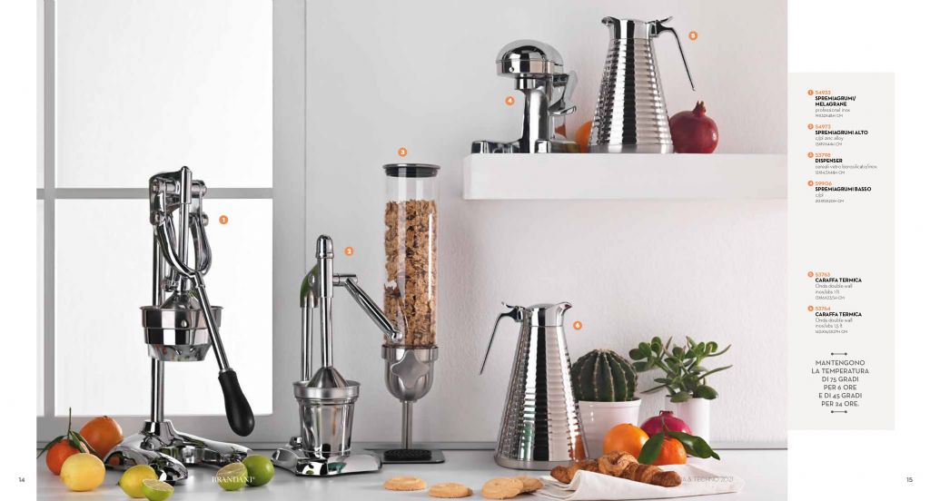 Estrattore Di Succo Techno Brandani 52282, Doppio Contenitore Per Succo E Polpa, 150W, Funzione Reverse, Filtro Removibile